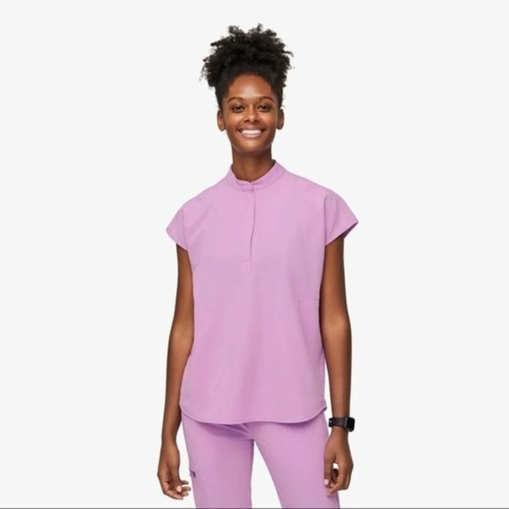 FIGS Women's Scrub Top in Dusk